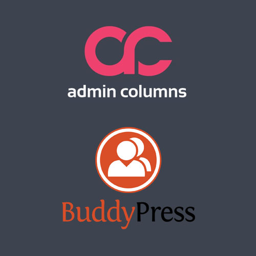 Admin columns pro | BuddyPress add-on