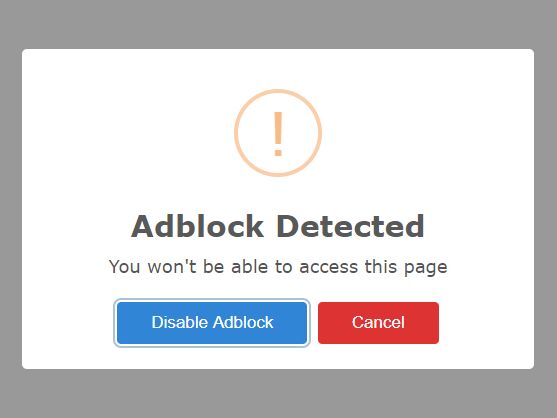 Adsanity | Ad Block Detection