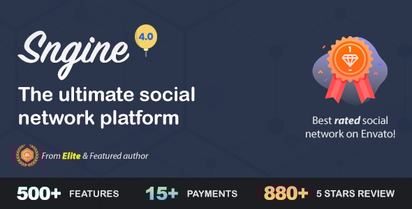 Sngine  - The Ultimate PHP Social Network Platform