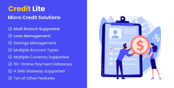 Credit Lite - Multi Branch Loan and Savings Management System
