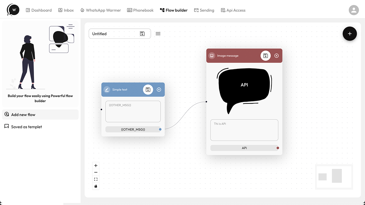 WhatsHam  - Cloud based WhatsApp SAAS, Wa Warmer, CRM