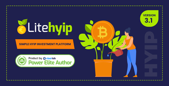 LiteHYIP  - Simple HYIP Investment Platformv