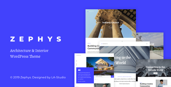 Zephys – Architecture and Interior WordPress Theme