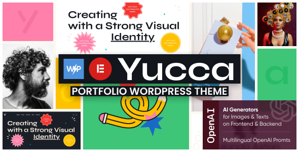 Yucca – WordPress Theme and Personal Portfolio for Creatives